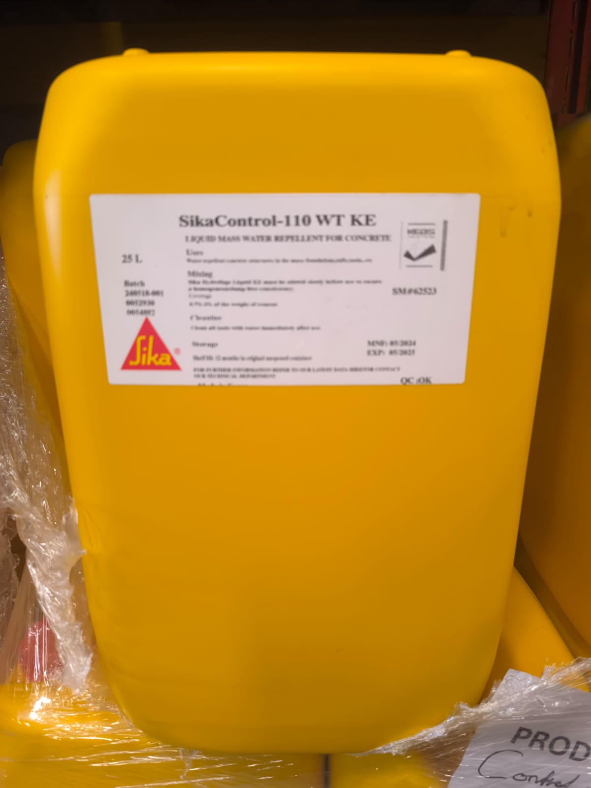 Sika SikaControl®-110 WT – Integral Waterproofing Concrete Admixture