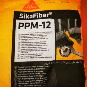 Sika SikaFiber® PPM-12 – High-Performance Polypropylene Concrete Fiber